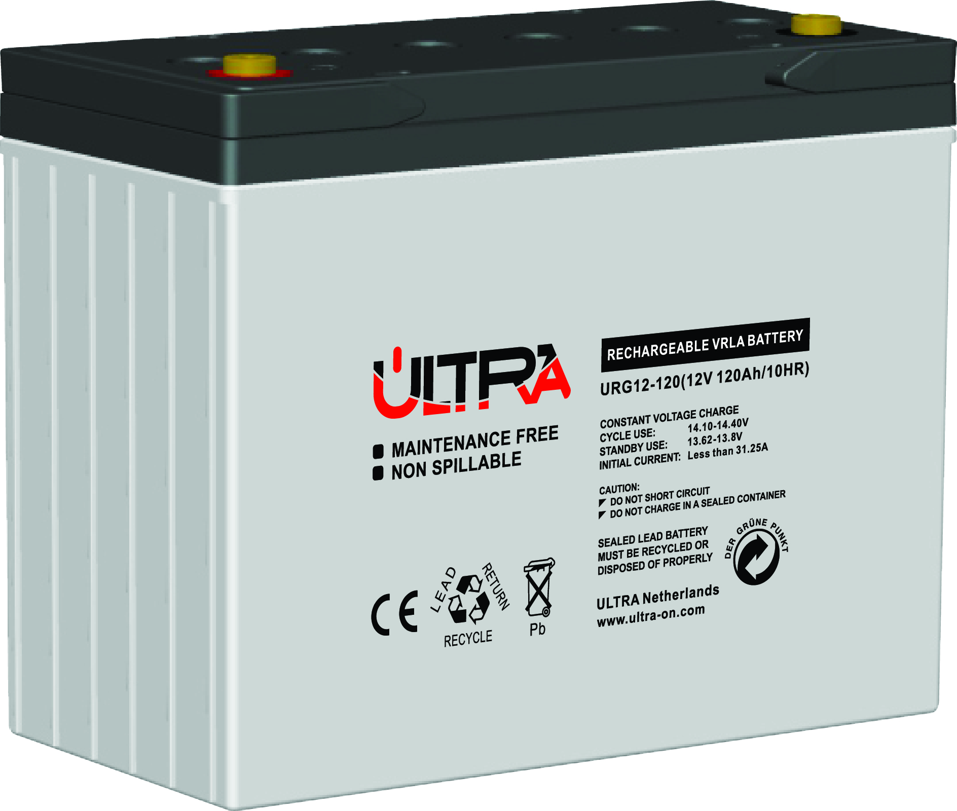 Ultra GEL battery (URG 12V - 120AH )
